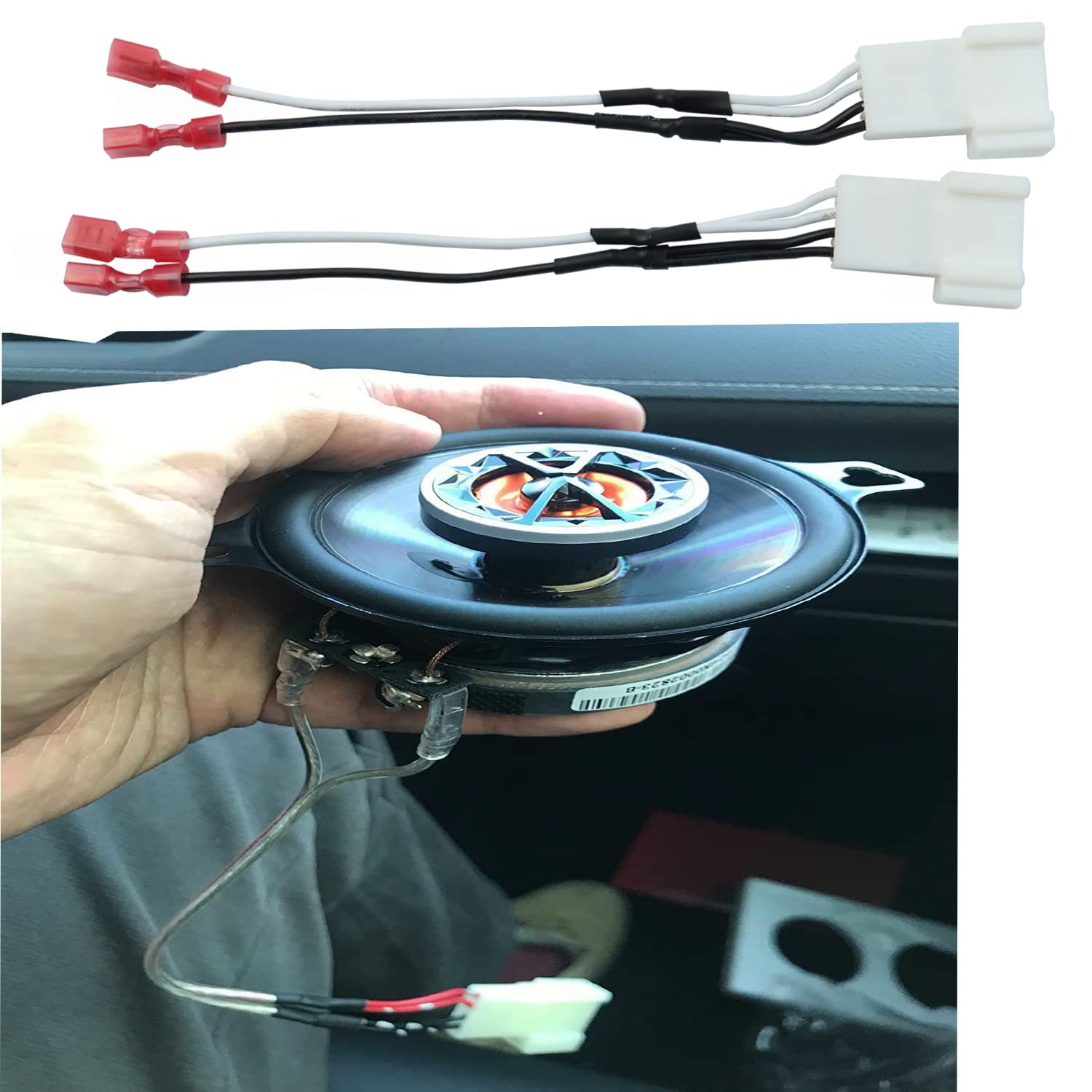 Amazon.co.jp: 車のフロントセンターダッシュスピーカーワイヤー